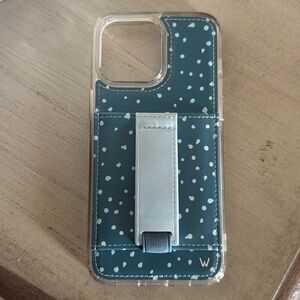 Walli iPhone 15 Pro Max phone case, EUC
